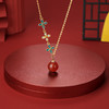 【授权商品】BOMURNNY/宝慕尼复古南红繁华似锦项链 商品缩略图3