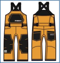 2223 PHENIX ALL PCFU2OB25-LOR 滑雪背带裤