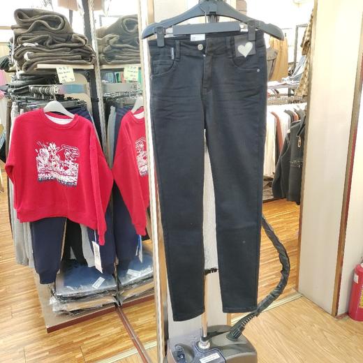 女加绒牛仔裤7168 商品图0