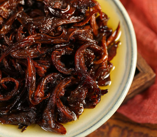 量贩装鸡枞油浸平菇 （原味、香辣味） 每袋1100克 附赠食品级收纳桶 商品图5