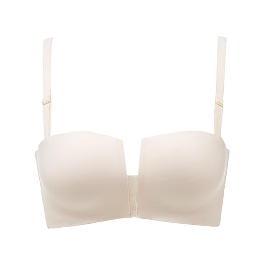 笔笔同款都市丽人0压无痕内衣AB中厚1/2杯光面泳布文胸三排树脂胶圈LB31B3 商品图10