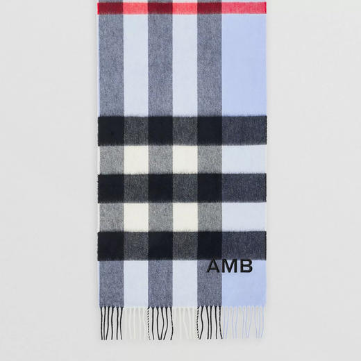 BURBERRY 巴宝莉 女士经典羊绒围巾 格子 8049712 A1397 商品图1