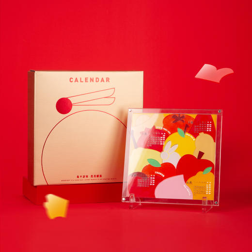 《兔个好年》岁朝拼图月历 商品图2