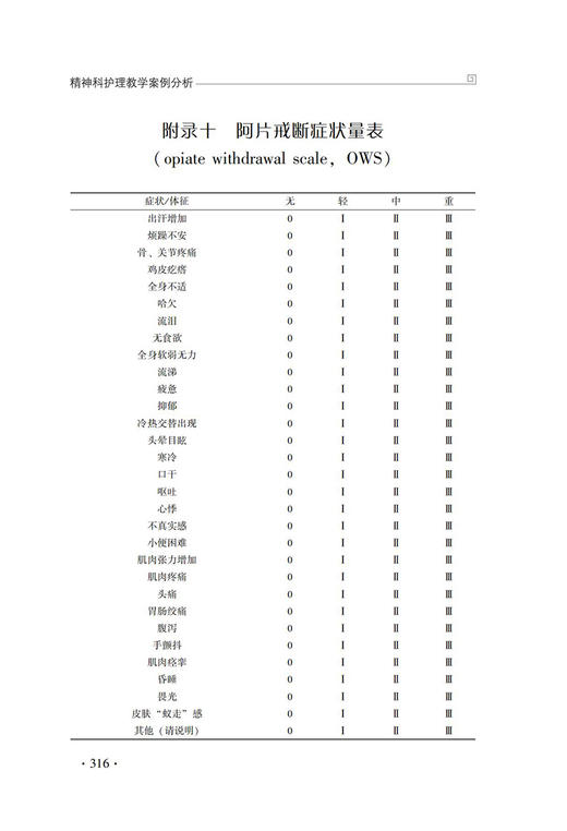 精神科护理教学案例分析 许冬梅 王绍礼主编 供精神卫生专科医院或综合医院精神科护士参考学习 中国医药科技出版社9787521434507 商品图4