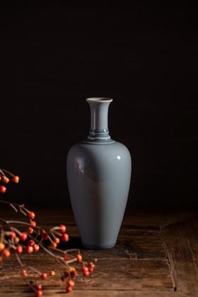 宛玉 彩釉花器 花瓶