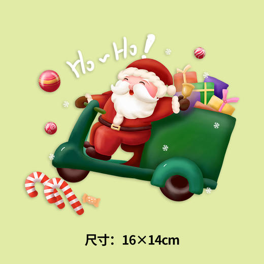 节日圣诞节麋鹿卫衣烫画贴DIY辅料转印衣服定做烫图白墨2022新款 商品图8