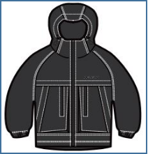 2223 PHENIX ALL PCFU2OT80-BK 滑雪服