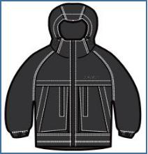 2223 PHENIX ALL PCFU2OT80-BK 滑雪服 商品图0