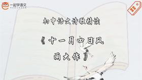 《十一月四日风雨大作》精读