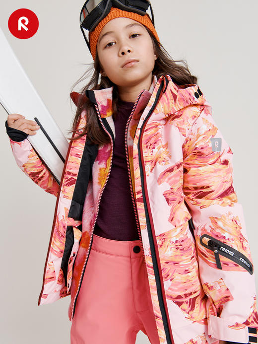 【断码五折】REIMA 儿童夹克秋冬新款拒水拒风休闲户外洋气外套 商品图3