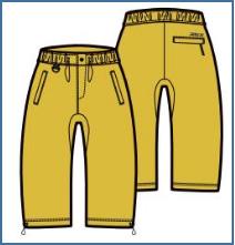 2223 PHENIX ALL PCFU2OB81-YE 滑雪裤 商品图0