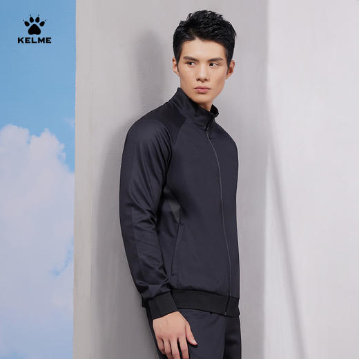 卡尔美针织夹克女式 运动服足球综训外套立领户外休闲团建 商品图8