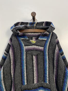 90年代 Vintage 墨西哥制 Iguana Jack 连帽卫衣_HDS(L)