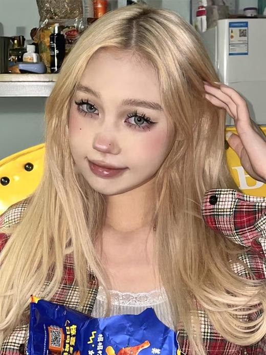 Hushlens 埃及青灰 年抛 2片 14.2mm 着色13.3mm  基弧8.6 含水38% 韩国进口HUSHLENS 商品图5