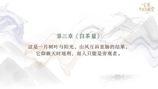 白茶的香与味 商品图0