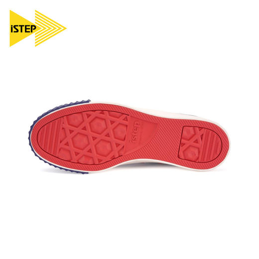 【2026新春专享】istep女鞋“鼠你有财”印花高帮系带平底情侣帆布鞋（瑕疵品不退不换） 商品图3