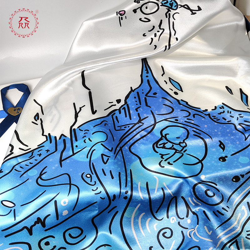 公益爱心『众』品牌  时尚方巾 丝巾