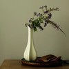 「景德镇草木灰釉水仙造型花瓶」台面中式小摆件 纯色花器 商品缩略图0