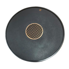 锦绣乌金石圆盘纯天然40x40x3cm