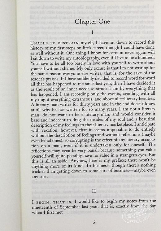 【中商原版】陀思妥耶夫斯基 少年 英文原版 Everyman s Library Classics The Adolescent 俄文学三巨头之一 Fyodor Dostoevsky 商品图5