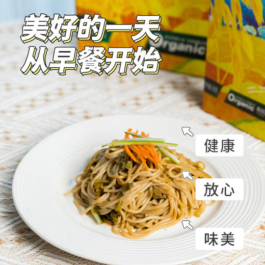 有机燕麦面条300g*5盒 商品图5