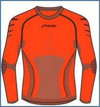 2223 PHENIX KIDS PCFK2UT04-VOR 儿童速干衣 商品图0