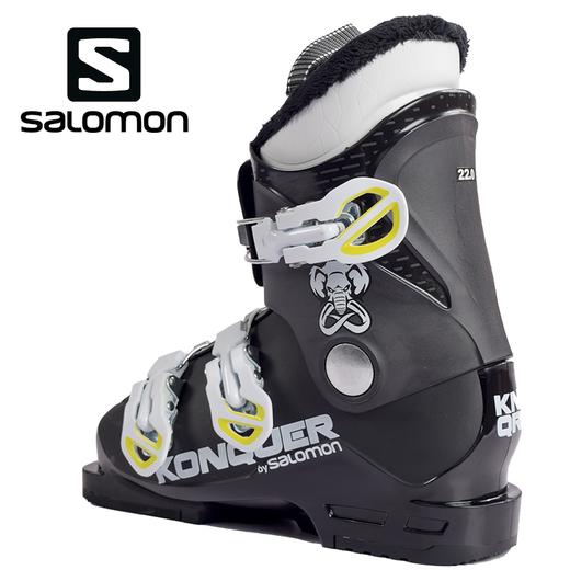 【断码三折】salomon萨洛蒙青少年双板滑雪鞋 滑雪靴三扣  L411779 ** 商品图2