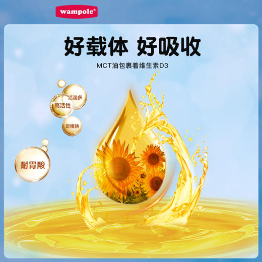 万哺乐 维生素D3滴液12ml 商品图1