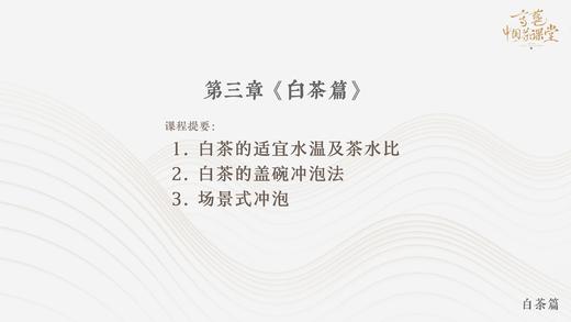 白茶的冲泡应用 商品图0