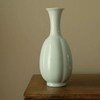 「景德镇影青釉瓜棱陶瓷花瓶」宋风复古花器 中式台面摆件 商品缩略图4