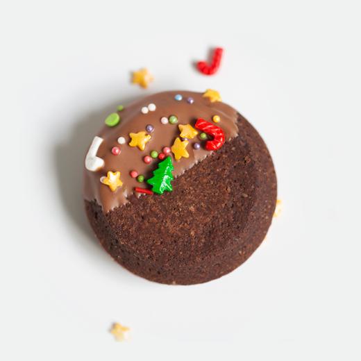 冰火圣诞│潘娜托妮味冷冻经典版曲奇烧(4枚/盒) 商品图1