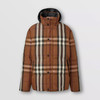 BURBERRY 巴宝莉 男士双面两穿格纹尼龙连帽羽绒服 格子 8058546 A9697 商品缩略图0