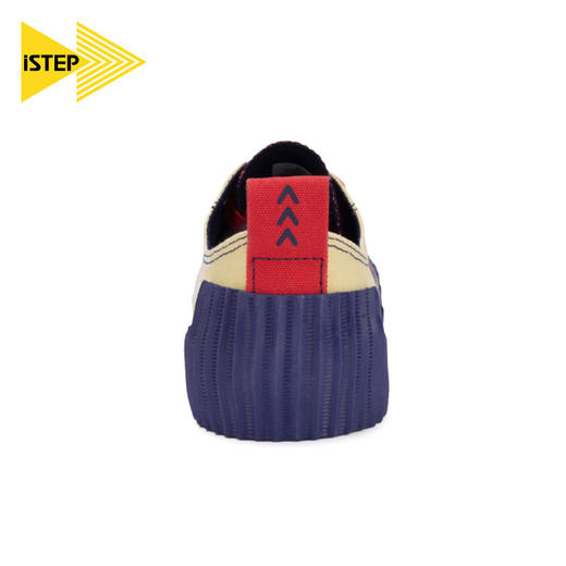 【2026新春专享】iSTEP帆布鞋女新品低帮经典复古个性国潮风图案原创板鞋（瑕疵品不退不换） 商品图4