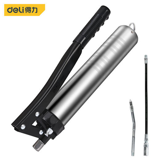 得力拉链式黄油枪(双杠)800CC（DQ80702） 商品图0