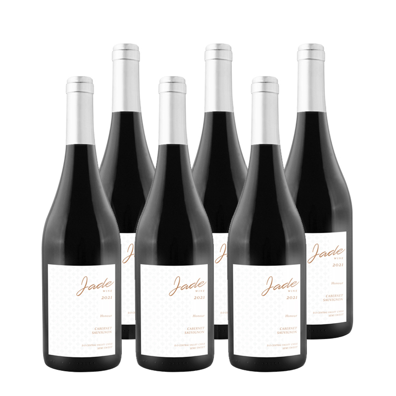 【整箱购】佳得荣耀赤霞珠红葡萄酒750ml*6