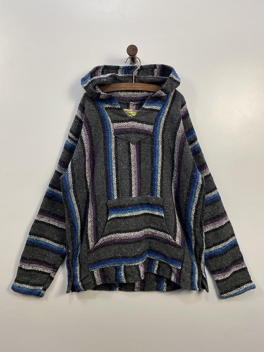 90年代 Vintage 墨西哥制 Iguana Jack 连帽卫衣_HDS(L) 商品图1