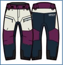 2223 PHENIX ALL PCFU2OB02-VI 滑雪裤