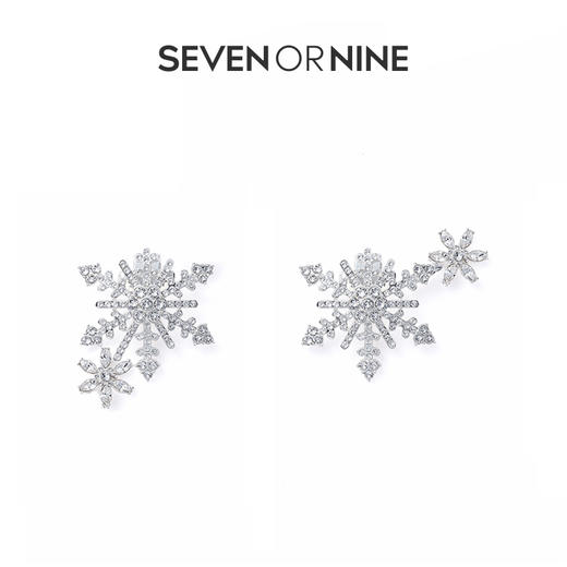 黑标雪花前扣 商品图0