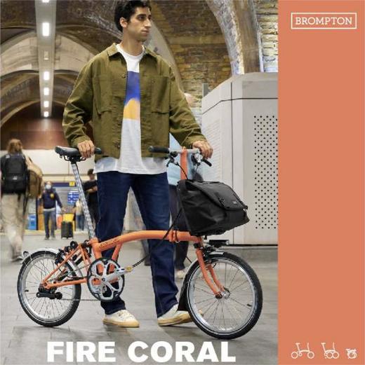 BROMPTON/ C-line 珊瑚红 Fire Coral 商品图2
