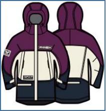 2223 PHENIX ALL PCFU2OT14-VI 滑雪服 商品图0