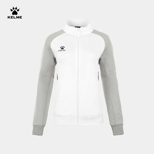 卡尔美针织夹克女式 运动服足球综训外套立领户外休闲团建 商品图1