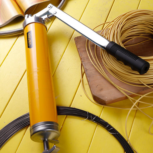 得力大容量重型手动黄油枪900CC（DL2602B） 商品图4