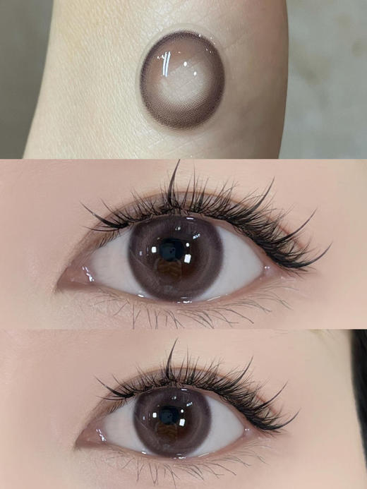 【半年抛】太妃奶栗 Hancon  | 小直径14.0 着色13.3 |（色板都在详情页内 记得下滑查看）基弧8.5 商品图1