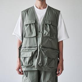 FreshService TYPEWRITER TACTICAL VEST 多口袋军事风马甲