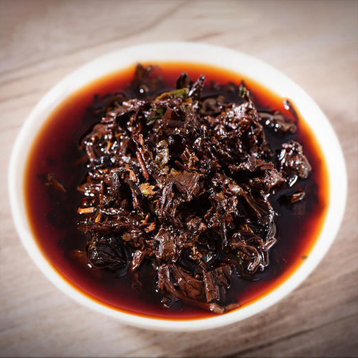 吉顺号普洱熟茶2016年糯香型小沱茶皮桶装1000克大分量口粮茶 商品图5