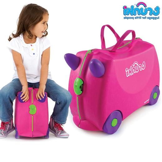 Trunki 小朋友行李箱 桃红色 TRUC192200061 适用年龄3Y+ 商品图0
