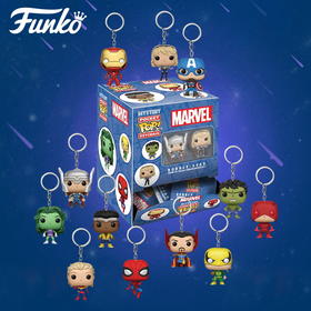 FUNKO 钥匙扣盲袋：漫威系列 FUNC21155 适用年龄3Y+
