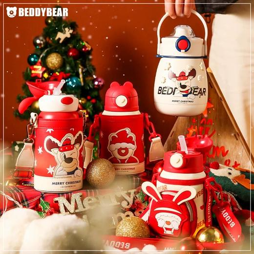 【品牌直发】【杯具熊圣诞联名系列】保温杯  保温水壶 学饮杯 成人杯 商品图2