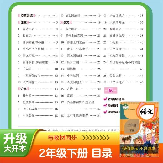 写字课课练.二年级.下册 商品图1