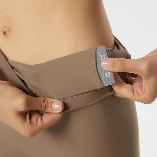 跃牌【倚窗听雨系列】莱卡无尴尬线健身裤女高腰提臀弹力紧身瑜伽裤CK015 商品图3